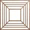 Ekena Millwork Raven Wood Fretwork Pierced Ceiling Medallion, Walnut, 20"OD x 7 3/8"ID x 3/8"T CMWP20X20X0375RAWA - alternate 1